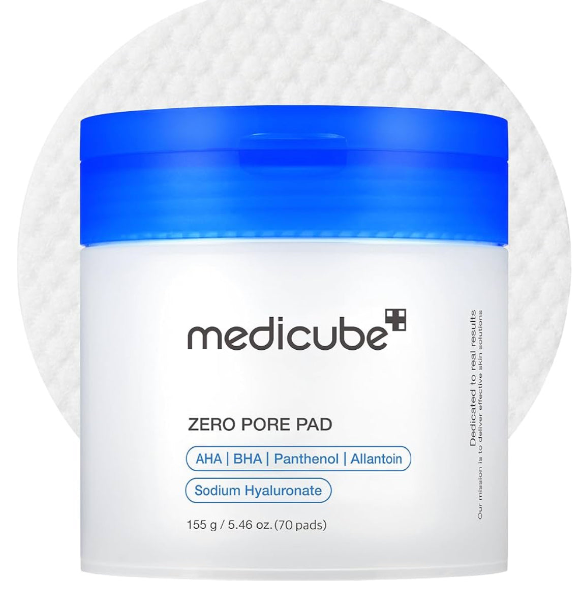 Medicube Zero Pore Pads 2.0 – Dual-Textured Exfoliating Toner Pads (70 Units)
